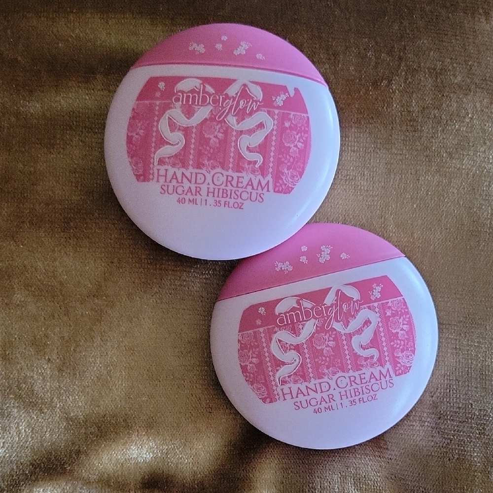 Amberglow Sugar Hibiscus Hand Cream - Pink